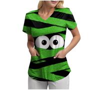 Genérico Problema Resuelto Camiseta, Estoy bien Camisa Sangrienta Mujeres, Problema Sangriento Resuelto, Mujeres Divertidas Halloween Horror Ropa Regalo Salpicaduras Camiseta, Vert-d, XXX-Large