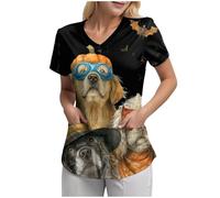 Genérico Problema Resuelto Camiseta, Estoy bien Camisa Sangrienta Mujeres, Problema Sangriento Resuelto, Mujeres Divertidas Halloween Horror Ropa Regalo Salpicaduras Camiseta, El negro-a, XXX-Large