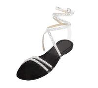 Genérico Producto categoría Sandalias Flat Verano Mujer Estilo Casual Confort Prácticas Para Paseo Y Ocasion Especial Sin Repetir Palabras (Black, 42)