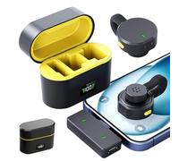 Genérico Professional Lapel Microphone - Noise-Cancelling Plug-and-Play | Audio Tool for Public Speaking, Content, Teaching, and Fitness Instruction, Professional Audio Accessory for Conten