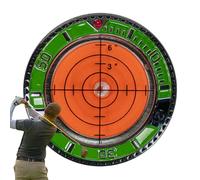 Genérico Professional Portable Training Instrument - Detection Accessory for Leveling | Rotating Disc with Balanced Fluid Chamber & Resistant Acrylic for Soccer Fields, Courts, Lawns and Turfs