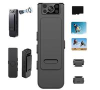 Genérico Proficiencyi Camera, HD 1080p Noise Reduction Camera WiFi, Mini Portable Wearable Video Cameras, with Audio and Video Recording, Night Vision Function, for Driver, Lecture (Basic,32G)