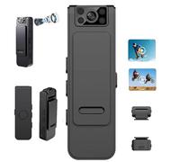 Genérico Proficiencyi Camera, HD 1080p Noise Reduction Camera WiFi, Mini Portable Wearable Video Cameras, with Audio and Video Recording, Night Vision Function, for Driver, Lecture (Basic,No SD Card)
