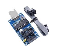 Genérico Programador USBTinyISP, Herramienta de programación Compatible con microcontroladores, configuración de 6 Pines / 10 Pines, Programador USBTinyISP