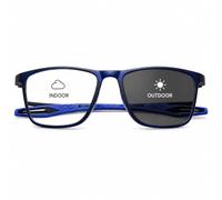 Genérico Progresivas Multifocales Gafas de Lectura, Antifatiga Fotocromáticas Gafas, Filtro Luz Azul Gafas Presbicia, Multifoco luz anti-azul UV Ordenador presbicia, TR90 Bisagra De Resorte