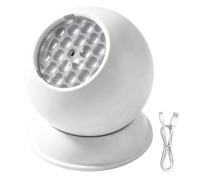 Genérico Projector Light 360 Rotating USB Rechargeable Lamp