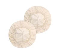 Genérico Proofing Basket Wrap - Baking Bowl Cover For Kitchen | Elastic Cotton with Reusable Design, Two Piece Set, Fermentation Storage Accessory, Home Bread Making Tool For Bakers