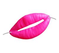 Genérico Props Lèvres Drôles - Bouche Saucisse Rigolo Réutilisable | Lèvres Géantes Rouges Léger | Femmes Jeunes Famille Amis Mariage Danse Halloween Anniversaire