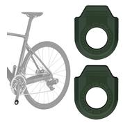 Genérico Protecteurs de Manivelle Vélo - 1 Paire Crank Arm Covers en Silicone Souple | Protection Pédales pour VTT et Vélo de Route - Accessoire et Facile à Installer
