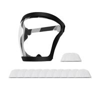 Genérico Protective Face Cover - High Definition Multi Purpose Face Shield For Safety | PC Lens With Silicone Sealing Design, Suitable For Home, Kitchen, Welding, Food Manufacturing, Construction