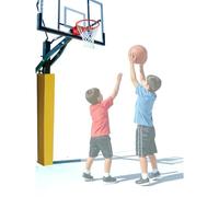 Genérico Protector Acolchado para Postes de Baloncesto Exteriores - Protector Grueso para Postes de aro, Cubierta de Seguridad para columnas de 3x3, 5x5, 6x8, 8x8, Almohadilla de protección contra im