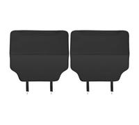 Genérico Protector Asiento Trasero Patadas - Pack 2 Cuero Impermeable Respaldo Coche | Topes Niños, Anti Golpes con Bolsillos Almacenaje, Resistente Desgaste Interior Protección para Coches SUVs