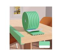 Genérico Protector Autoadhesivo for Postes de Baloncesto, Rollo de 1 cm de Grosor for máxima Seguridad de jóvenes y en garajes, sobre Postes metálicos de sótanos/Pistas de Baile.(Green,600cm/19.7ft)