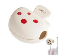 Genérico protector de cabeza de cepillo de dientes manual en forma de hongo, decoración linda antipolvo Gadgets para acampar viaje dormitorio hotel aeropuerto habitación, blanco, Se référer au