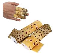 Genérico Protector De Dedos De - Antiabrasión | Cunas Elásticas De Un Solo Dedo De 6,5 × 2,5 Cm, Paquete De 3 | Proporciona Una Protección Cómoda Y Ligera para La con Mosca, Trucha, B