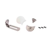 Genérico Protector de Dedos para Clarinete Blanco, Reposapulgar Metálico y Plástico, Lavable y Reduce el Dolor en Largas Sesiones y Conciertos