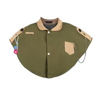 Genérico Protector De Excrementos De Aves para Hombros - Paño Absorbente para Excrementos de Aves | Capa De Entrenamiento Antiañazos para Loros con Bolsillo para Africanos Grises Y Periquitos del Sol