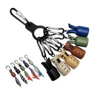 Generico Protector de Gancho - Juego de de Seguridad para máscara de Calamar con carabinador | Protector de Tapa para cebos de Cebo, Herramientas de Jigging, para sic