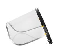 Genérico Protector Facial de Soldadura con Visera Transparente de Aluminio para Casco, Protección Ligera para Soldadores en Entornos Exigentes y Trabajos de Pulido