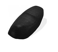 Genérico Protector Negro De Malla 3D para Motocicleta, Scooter, Accesorios Antideslizantes para Motocicleta, Funda para Cojín De Asiento, Almohadilla Protectora Solar Turismo(L)