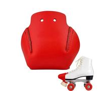 Genérico Protectores de dedo para patines con ruedas - Protector de patín de piel sintética PU - Cubierta protectora anti-Fricción para principiantes patinaje hombres actividades al aire libre