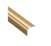Genérico Protectores de Esquina anticolisión de Aluminio Perfil de protección de Esquina Impermeable y a Prueba de Humedad(Gold,3x100cm)