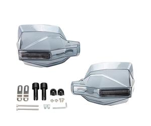 Genérico Protectores De Manos para Moto Cross | Deflector De Viento para Moto,Protector De Manillar Impermeable Y Resistente A La Intemperie para Viajes En Carretera, ATV Y Cruceros