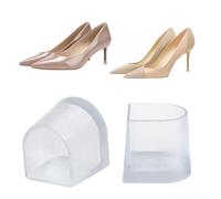 Genérico Protectores de tacones altos: protectores de tacones altos, cuentos sinlips en PVC transparente | Proteger para zapatos de baile, bodas y al aire libre | Accesorios ergonómicos para mujeres
