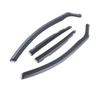Genérico Protectores Lluvia 4 Uds Deflectores Viento Tintados para Serie 3 F30 Salón Puertas 2012 2013 2014 2015 2016 2017 2018 + Clips Visera Ventana