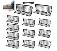 Generico Protectores para debajo del sofá - Bloquea muebles para gatos domésticos | 12 piezas barrera para sofá para gatos - 37 x 12 x 16,5 cm para animales domésticos, barrera de instalación SturEasy