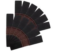 Genérico Protectores para Patas de Silla con Diseño Curvo, 12 Unidades, Nylon Resistente, Antidesgaste y Silenciosos, Cubiertas para Muebles Base de Trineo, Ideales para Pisos de Madera