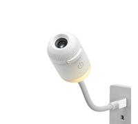 Genérico Proyector Galaxia | Lámpara USB con Intensidad Ajustable | Proyector Galáctico Estelar Giratorio 360° con 24 Diapositivas | para Coche Hogar Salón Dormitorio Hotel Camping