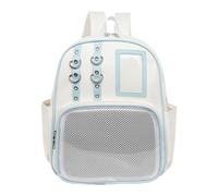Generico PU Bag, Clear Display Purse & Badge Organizer with Transparent Window, Waterproof Design Main Feature, Versatile Travel Backpack for Work, Fitness, Hiking, Comic Con and Daily Use, Azul y