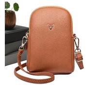 Genérico PU Leather Sling Purse Pouch With Adjustable Shoulder Strap