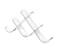 Genérico Puck Display Case - Clear Acrylic Stand Organizer Rack | Sports Puck Holder for Collectors, Players and Fans, Decorative Storage for Living Room, Dorm Desk, Shelf and Office Spaces