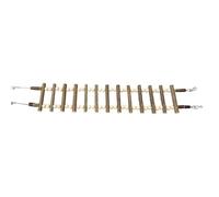 Genérico Puente Aviario - con Ganchos Escalera de Escalada para Periquitos | Percha Madera Aviaria Hurón, Agapornis, Ardilla, Petauro del Azúcar, Animales ños