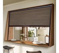 Genérico Puerta corredera Impermeable Tipo Panal para cafetería o Bar, Paneles Plegables con Marco de Aluminio, Ideal para Cocina, Comedor y armarios de Pared (100 x 70 cm / 39,3 x 27,5 pul