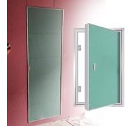 Genérico Puerta de Acceso al ático con Panel de Yeso, trampilla de Acceso de Yeso Pintado con pestillo de manija, Paneles de Pared empotrados Que Cubren el conducto, Puerta Oculta (45 x 30