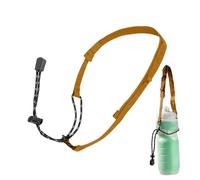 Generico Puerta de la botella de agua con cordón - Cuello largo y hombro ajustable con | Caño de botella de agua | Soporte de hombro con hebilla de anillo | de botella de agua para acceso