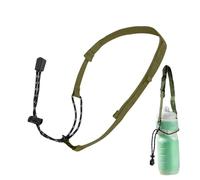 Generico Puerta de la botella de agua con cordón - Cuello largo y hombro ajustable con | Caño de botella de agua | Soporte de hombro con hebilla de anillo | de botella de agua para acceso