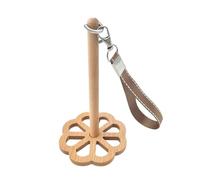 Generico Puerta de muñeca - Gancho de bola de punto, ganchillo | Tamaño compacto responsable del portátil con un ciclo, compañero práctico para viajes, trabajo manual