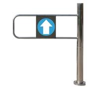 Genérico Puerta de tráfico unidireccional, Puerta batiente automática con Cierre automático, Puerta batiente de Alta Resistencia para Zonas de Mucho tránsito, Ideal para entradas de colegios y superm