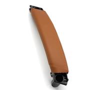 Genérico Puerta Panel Manija Para Land Para Rover Para Discovery Para Sport 2015-2019 Tirador De Puerta De Cuero Para Interior De Coche LR076161 LR07612 Cubierta Interior Tirador(Glossy Brown-Right)
