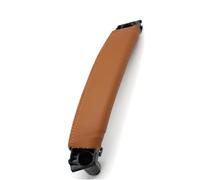 Genérico Puerta Panel Manija Para Land Para Rover Para Discovery Para Sport 2015-2019 Tirador De Puerta De Cuero Para Interior De Coche LR076161 LR07612 Cubierta Interior Tirador(Glossy Brown-Left)