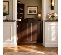 Genérico Puerta Vaiven de Madera Maciza para Interiores, Puertas Batientes para Cafetería, W60-160cm Puerta de Oscilante de Salón, Abatible Bidireccional Puertas para Entrada, Cocina, Salón