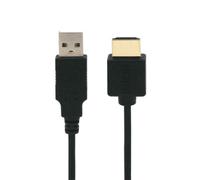 Generico Puerto del cable del monitor USB, Shore convertidor macho para puerto de visualización - Cable convertidor compatible macho USB 2.0 a cables de carga masculinos, 0,5 m / 1,6 pies