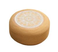 Genérico Puf Exterior Impermeable Ottomano,Reposapiés Tejido para Terraza | Asiento de Suelo para Jardín Terraza Espacio Exterior Estilo Costero Junto a la Piscina
