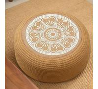 Genérico Puf Exterior Otomana | Ottomanos y Taburetes para Exteriores - Cojines Decorativos para Jardín Terraza Porche Casa y Deck Costero