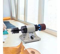 Genérico Pulidora De Cuero Eléctrica, 350 W, 1000 RPM, Rendimiento Profesional, Construcción De Metal Duradera, Accesorios De Pulido Multifuncionales, Pulido De Cuero DIY