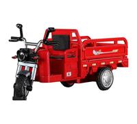 Genérico Pull Back Toy Cars, Alloy Tricycle Toy, 8.07x2.95x3.74in, Miniature Vehicles, Cool Safe Realistic Design, Ideal for Classroom, Carnival Rewards, Daycare, Stockings, Blue and Red